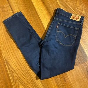 Dark wash Levi jeans